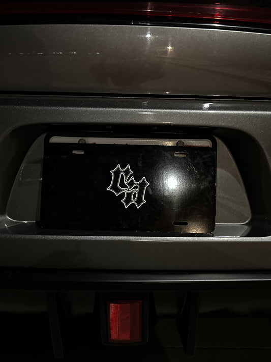 RELENTLESS VANITY PLATE